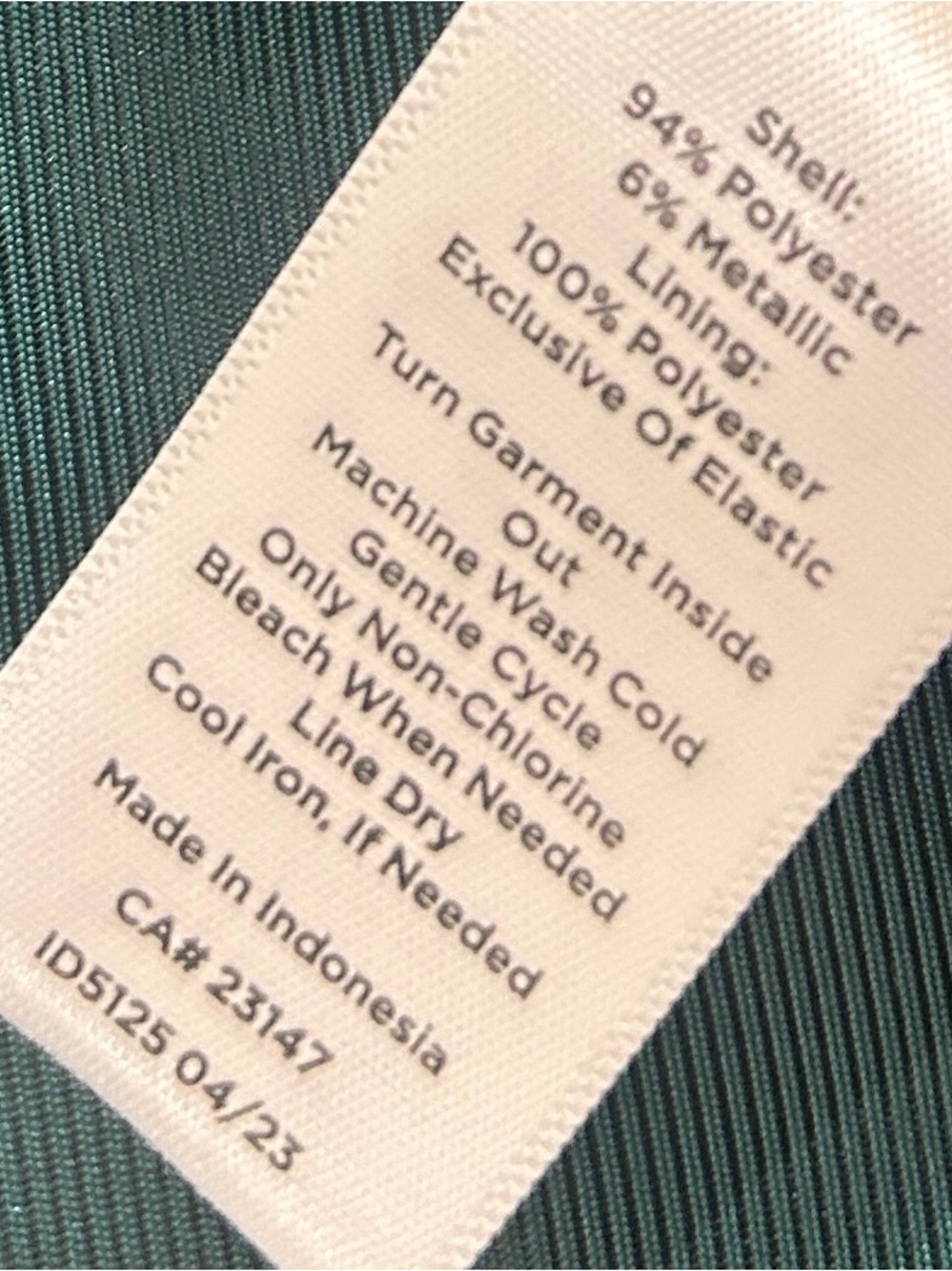 Talbots Emerald Green Velvet Double-Breasted longline lined Blazer size 4 - Picture 13 of 13